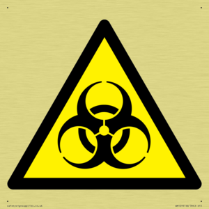W009 Warning: Biological hazard
